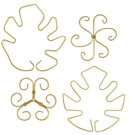 Supporto per Monstera,Tutor per Monstera | 4 pezzi Stabilizzatore metallico decorativo per vasi da fiori serra giardino