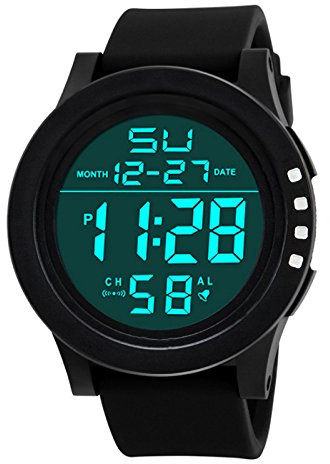 Quartz LED-klocka herr digital sportmode herrklocka Gw-6900, Vitt, En storlek