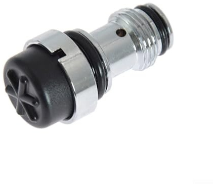 Válvula de núcleo de inflador de buceo para configuraciones de montaje lateral de válvula K de potencia BCD Material de latón resistente con junta tórica (piscina)