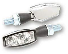 HIGHSIDER LED Rück-, Bremslicht, Blinker Einheit BLAZE verchromt