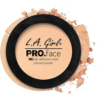 L.A. Girl HD PRO Polvos Compactos Mate Creamy Natural 44.99 gr (0081555966041)