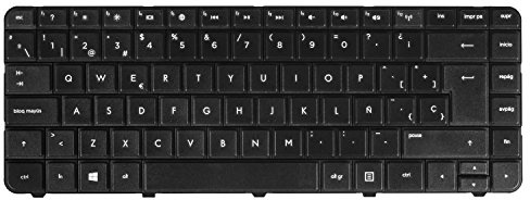 Green Cell® Teclado de Ordenador Portátil para HP Pavilion G6-1251EK (Disposición: QWERTY ES | Color: Negro)