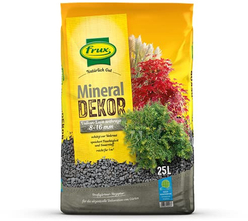 frux Mineraldekor Vulkan-Lava anthrazit 25 l