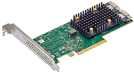 Broadcom HBA 9500-16i Tri-Mode - Controller - 16 Canal - SATA 6Gb/s/SAS 12Gb/s/PCIe 4.0 (NVMe) - PCIe 4.0 x8