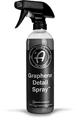 Adam's Polishes Graphene Detail Spray (16 Fl Oz) - Extend Protection of Waxes, Sealants, & Coatings | Waterless Detailer For Car Detailing | Clay Bar, Drying Aid, Add Ceramic Graphene Protection
