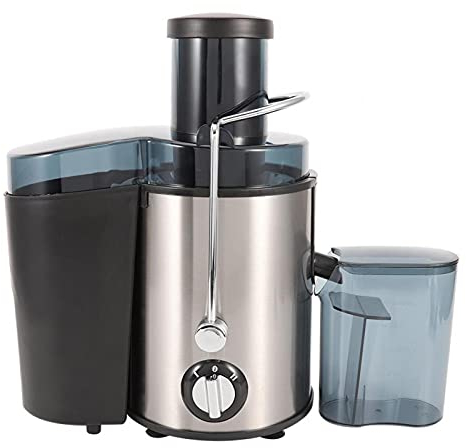 Kuuleyn Máquina exprimidora, Extractor centrífugo de Jugo de Frutas y Verduras Enteras de Acero Inoxidable de 500 ML 220 V