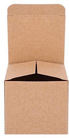Joyzan Braun Karton Geschenkboxen, 50 ‎Stück Kraftpapier Geschenkbox Schachteln Geschenkkarton Geschenk Boxen Karton Box Mit Deckel Gastgeschenke Geburtstag Hochzeit Schmuck Party Hochzeiten Festtage