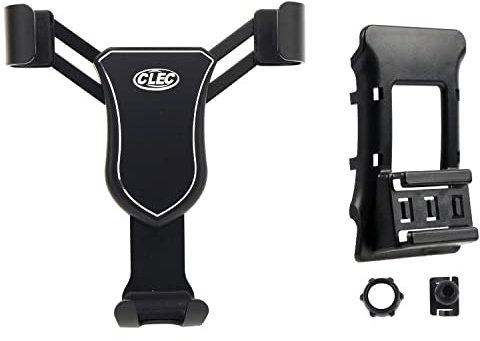 HIGH FLYING für Golf 6 VI 2008-2012 Handyhalterung Handyhalter Auto Lüftung KFZ Halterung, Nur für den vertikalen Gebrauch (Schwarz)