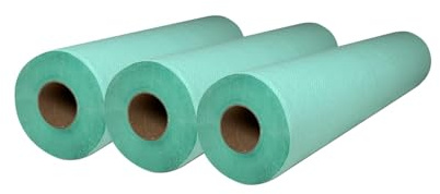 Waterproof Ärzterollen (59 cm x 70 m) 3 Rollen | Liegenabdeckung – Ärztekrepp (No Precut)