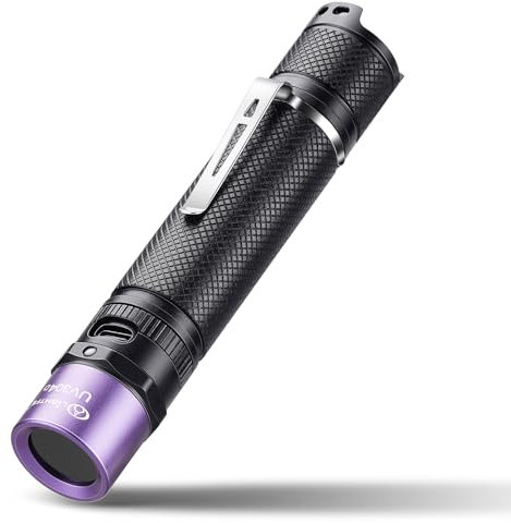 LIGHTFE Schwarzlicht-UV-Taschenlampe, 365 nm