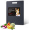 TNOMSNO Tagliere in Plastica, 36 x 27.5CM Tagliere da Cucina Tagliere da Cucina Imita l'aspetto del Granito, Tagliere per Tagliare Carne, Verdure e Formaggio