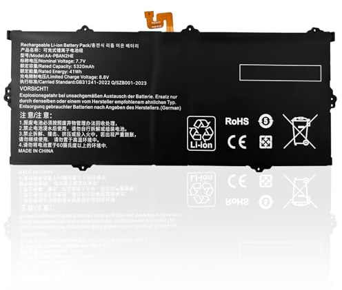 AA-PBAN2HE Laptop-Akku | Ersatz für Samsung Galaxy Book Go 340XDA NP340XLA XE340XDA-KA3US-RB XE340XDA-KA1US XE340XDA-KA3 Series(7.7V 37Wh)