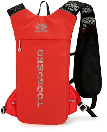 doorslay Ultraleicht Trinkrucksack Wasserdichter Laufrucksack Rucksack Herren Damen, Fahrradrucksack für Laufen, Camping, Wandern, Jogging, Radfahren