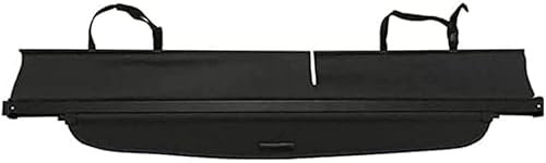 LUlude Auto Einziehbarer Laderaumabdeckung Kofferraum für Nissan XTrail Rogue SV 2008-2013, Schutz Der Privatsphäre Abdeckung Hutablage, Ausziehbar