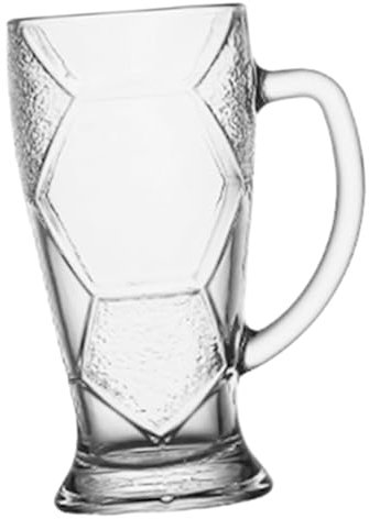 FELTECHELECTR Fußballbecher 600 Ml Großer Bierbecher Für Fußball Dekorative Bierkrüge Für Den Haushalt