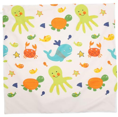 BESPORTBLE Picknickmatte Aus Tragbar Für Camping Und Park Bodendecke Rutschfest Babymatte Und Krabbelmatte Waschbar Sitzkissen Beigefügt