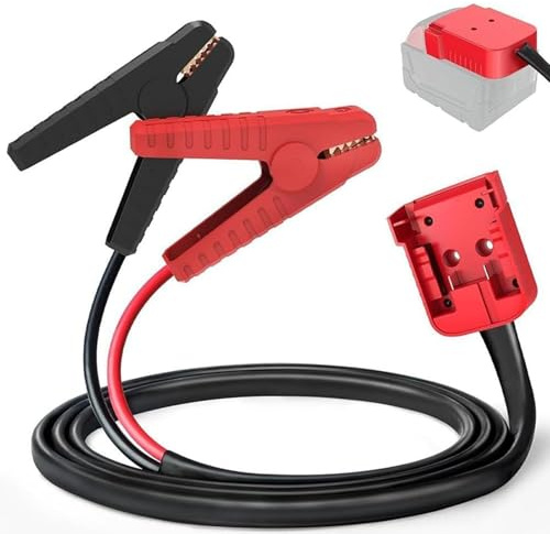 TKSE Adaptador de arranque para coche, 1,8 m, kit de encendido de batería de emergencia, cable de 8 AWG, convertidor a puente de arranque, kit de refuerzo para Milwaukee M18