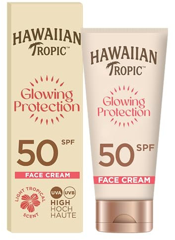 Hawaiian Tropic | Glowing Protection Crema Viso SPF50 50ml