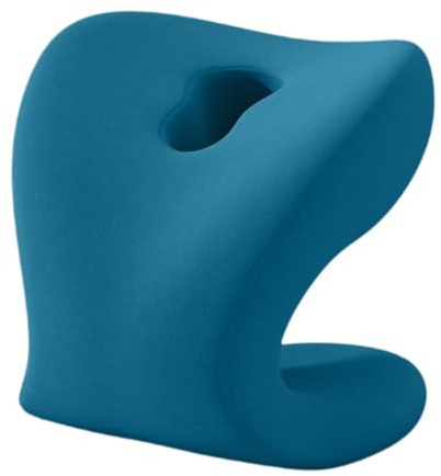 Oshhni Nackenstütze für Bürostühle, Nackenkissen für Erwachsene und Studenten, Stuhllehnenkissen, Armlehnenpolster, Schreibtisch-Nickerchenkissen, Memory, Blau Grün