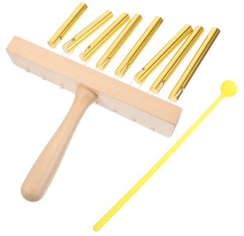 FRCOLOR Eight Tone Music Wind Chimes Percussion Toy for Boys and Girls Note Wind Bell Percussion Instrument Stick Musical Instrument for Home and Classroom