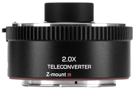VILTROX Teleconverter TC-2.0X Z, 2.0X Telephoto Conversion Autofocus Lens for Nikon z-mount NIKKOR Z 70-200mm f/2.8 100-400mm f/4.5-5.6 400mm f/4.5 VR S