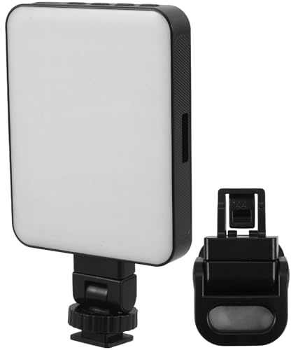 Cabilock Magnetic Clip-on LED Selfie Light for Phone, Portable Rechargeable Camera Lighting with Adjustable Brightness, Pocket-sized Video Conference and Travel Phone Light