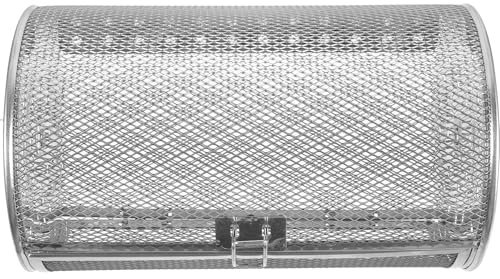 Yardenfun Cestello per Girarrosto in Acciaio Inox Porta Estraibile, Accessorio Forno per Pollo allo Spiedo e Grigliate di Carne, Compatibile Friggitrice ad Aria e Forno Rotante, Facile