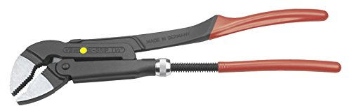 VBW 87115025 Eckrohrzange 45° rot lackiert poliert 3