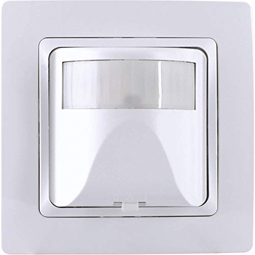 Kopp 808402013 Luxus Infrarot Bewegungsschalter, Arktis-weiß, (B x H) 50 mm x 50 mm