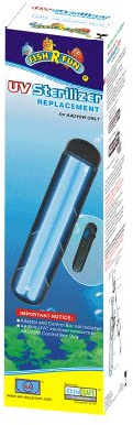 Fish R Fun 9W Green Killing Machine Spare UV Steriliser Bulb – Replacement 24 Watt Lamp for 24W Aquarium UV System – Water Clarification & Algae Control