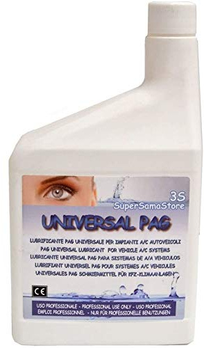 Olio lubrificante per compressori pag universale flacone da 1 lt