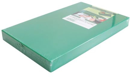 PE-Kunststoff-Schneidebrett GN 1/2 in grün 50 mm stark HACCP-Konzept Gastronorm Schneidebrett Profi-Schneidbrett Kunststoff-Schneidbrett Schneideunterlage