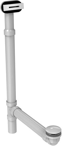 Jacuzzi MF35959 Jacuzzi MF35 Toe Tap Drain Assembly and linear overflow for Elara and Linea bathtubs