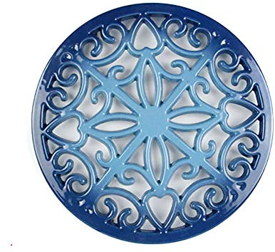 Sungmor Dessous de platHeavy Duty en Fonte émaillée Ronde