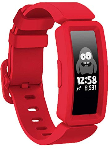GVFM Correa Compatible con Fitbit Ace 2 para niños 6, Silicona Suave, Impermeable, Accesorios de Pulsera para niños y niñas, Compatible con Fitbit Ace 2