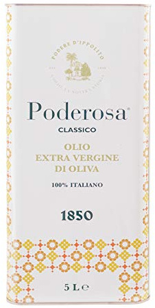 Latta Lt 5 Olio Extravergine di Oliva PODEROSA Classico 100% Italiano Estratto a Freddo