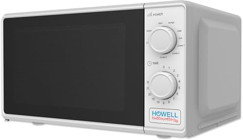 Forno a Microonde Howell 20 Litri con Grill, Comandi Multipli