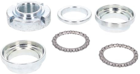 2EXTREME Lenkkopflager Set 6-teilig kompatibel mit Simson S50, S51, S53 | 6-teiliges Set mit 2 Gabellaufringen, 2 Rahmenlaufringen, 2 Kugelhaltern; kompatibel mit Simson SR50, SR80, SR80 XCE E-Start