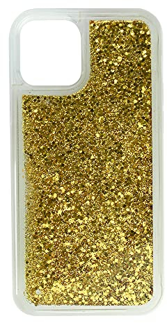 Babaco Phone Case For Iphone 12/12 PRO Liquid Glitter Effect, Gold