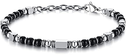 SIUMAL Boho Armband Damen, Natürliches Steine Armbänder für Frauen Party Weihnachten Geburtstag Jubiläum Valentinstag Muttertag