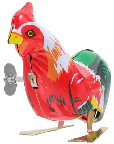 Alipis 4 Stück Aufziehspielzeug Küken Aus Metall 3.54X3.15X2.17 Zoll Wind-up Spielzeug Hühnerspielzeug Für Kinder Ostern Party Geschenk