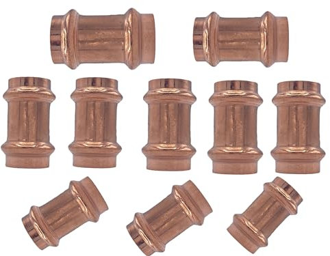 Amazinnov -Rame crimpare Raccordo tubo in rame, connettore idraulico per saldatura-Manica-crimpare-FF16___Lotto 10