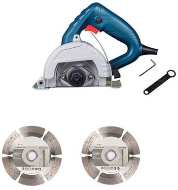 Marmo Stozzatrice Diamantata Tagliapiastrelle Pietra Ad Alta Potenza 1400w Watt Multifunzione Portatile Utensili Elettrici(Set 2)