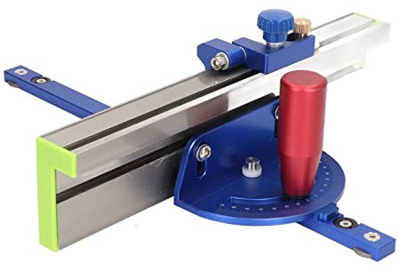 Table Saw Miter Gauge System, Miter Gauge Table Saw Fence Push Table Push Handle Limit Block Backer Miter Gauge Set Miter Gauge for Table Saw
