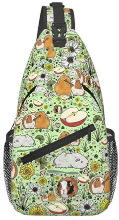 Cross Body Sac À Dos Empreinte D'Animal Sacs Bandoulière Multifonction Unisexe Sling Épaule Cross Body Bag Bandoulière Poche De Cruche À Eau, Pour Travail, Camping, Business