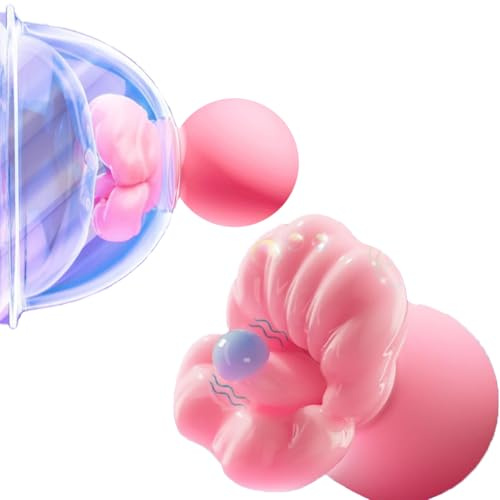 Seckoe Vibratorensets für Frauen Klitoris Stimulator Für Sie - Zungen Vibrator, Vakuumpumpe Elektrisch, Muschi Sauger, Brustmassagegerät mit Zunge Lecken Vibration Sexspielzeug