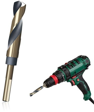 15mm HSS Drill Bits, Metal Drill Bits,10mm Shank for Stainless Steel, Metals, Plastics, Woods, Alloy and Hard Steel for Building Engineering Woodworking DIY Projects