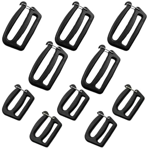 COYUN 10 x G-Gurt-Verbindungsschnallen, robust und langlebig, für Rucksäcke, Taschen und Gürtel