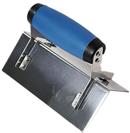 Paleta profesional de acero inoxidable para limpieza de esquinas, herramienta de alisado para cocina, baño, mantenimiento de pared, cocina, baño, aplicador de esquina