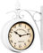 Monzana Orologio da Parete Stile Industriale Bifacciale Accessorio Design Retrò Stazione Ferroviaria
